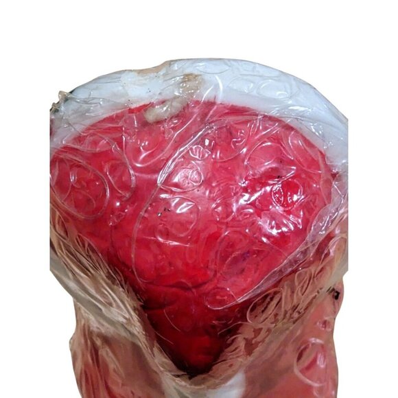 Vintage Mr and Mrs Santa Claus Candle 4 Inches Tall Christmas - Picture 4 of 5